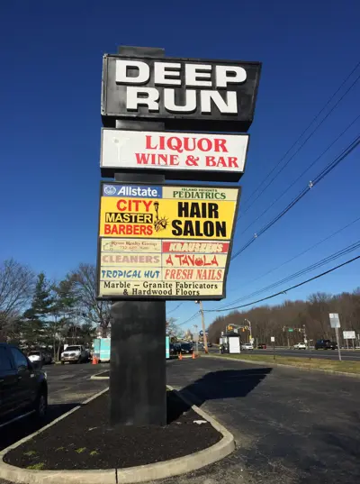 Lightbox Cabinet Signs Photo